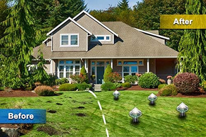 Chasseur D' Animaux à Énergie Solaire pour le Jardin et la Cour - Protection Écologique contre les Souris et les Rongeurs