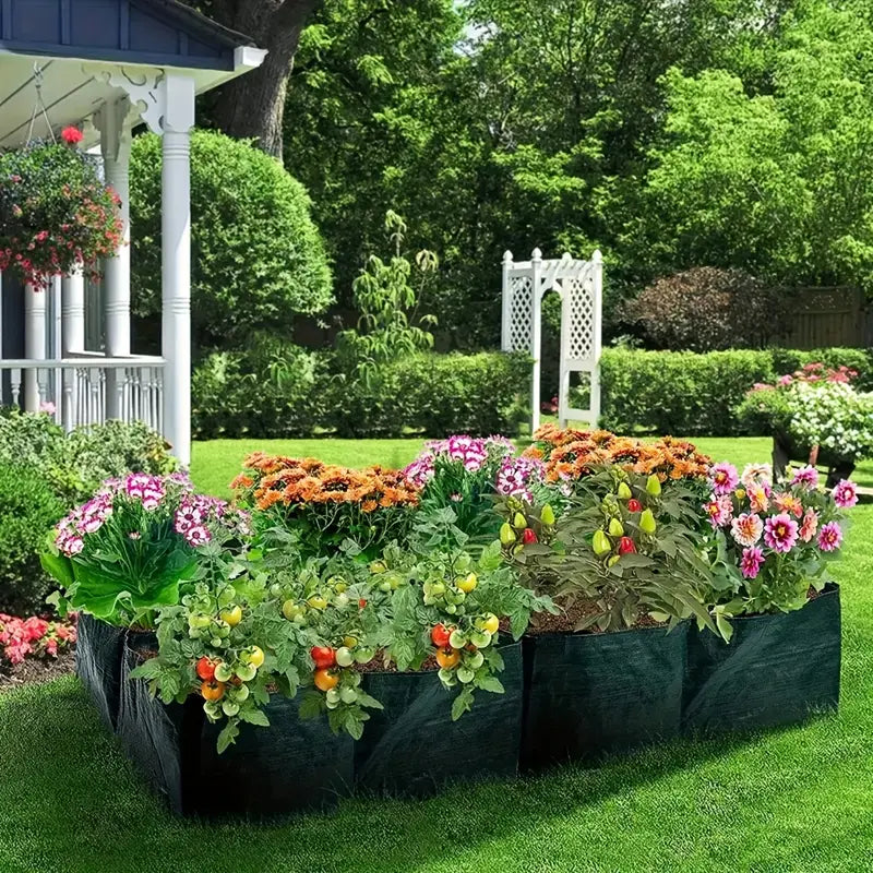 Sac À Plantes À Compartiments Multiples - Rangement Robuste Pour Le Jardin Pour Les Plantes Et Les Herbes Aromatiques