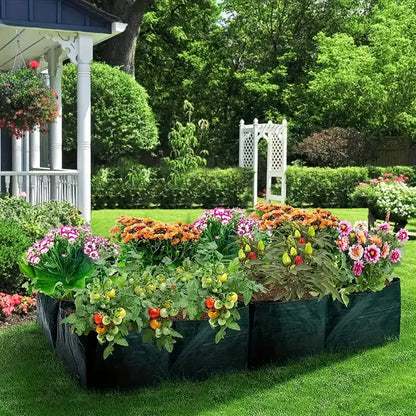 Sac À Plantes À Compartiments Multiples - Rangement Robuste Pour Le Jardin Pour Les Plantes Et Les Herbes Aromatiques