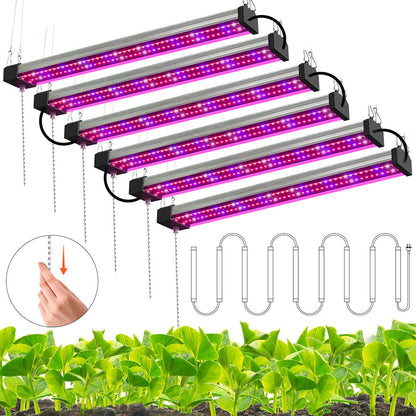 Lampe à LED pour Plantes avec Éclairage Plein - Spectre et Interrupteur à Tirette pour une Croissance Optimale des Plantes