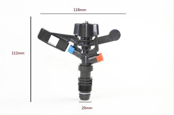 Arroseur de Jardin Réglable avec Réglage de L' Angle D' Aspersion - Idéal pour les Systèmes D' Arrosage