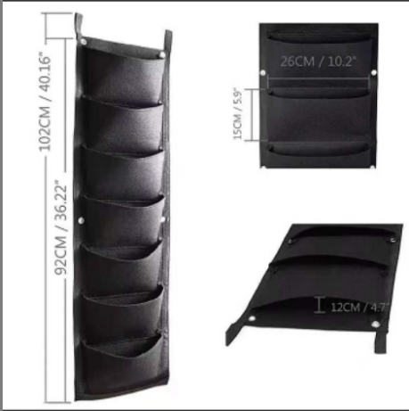 Mur de Plantes Sacs pour le Jardin - Planteur Vertical pour L' Intérieur et L' Extérieur