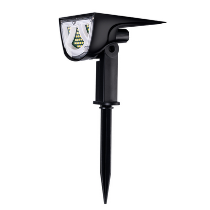 Solar LED Spot - Éclairage Extérieur avec Plaque Solaire pour le Jardin et les Chemins
