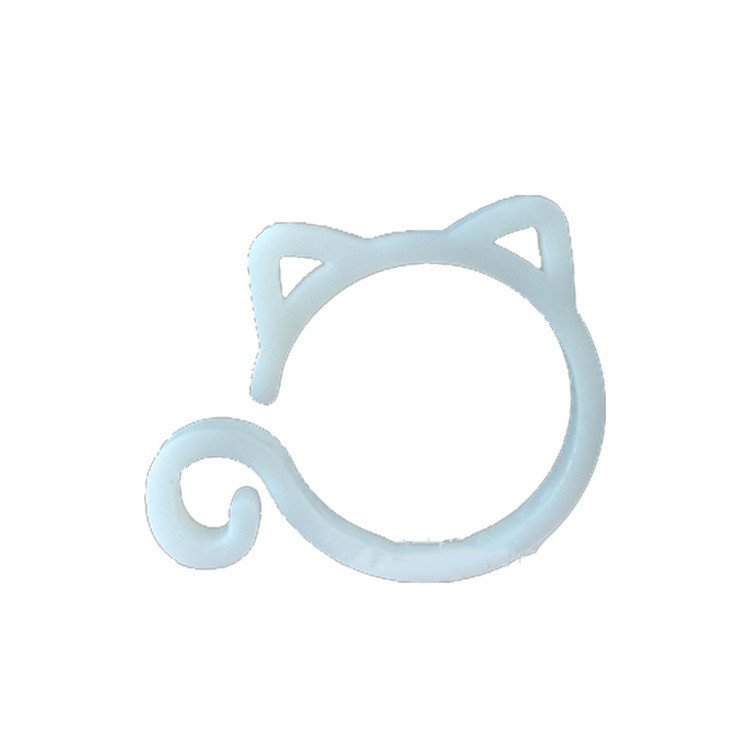 Clip De Plante En Forme De Chat - Mignon Support De Plante Pour Le Jardin Et Les Plantes D' Intérieur