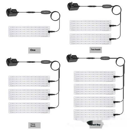 Panneau D' Éclairage Led Quantum pour Plantes pour la Croissance et la Stimulation des Couleurs - avec Mode D' Éclairage Réglable