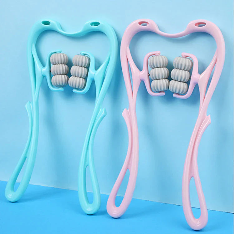 Appareil de Massage de la Nuque à 6 Rouleaux