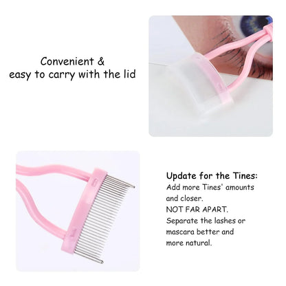 Peigne à Cils de Précision & Séparateur pour des Cils Impeccables