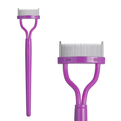 Peigne à Cils de Précision & Séparateur pour des Cils Impeccables