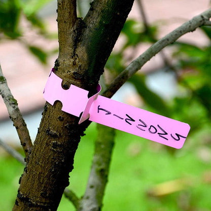 Étiquettes Végétales Réutilisables en Plastique pour le Jardin et le Marquage des Arbres