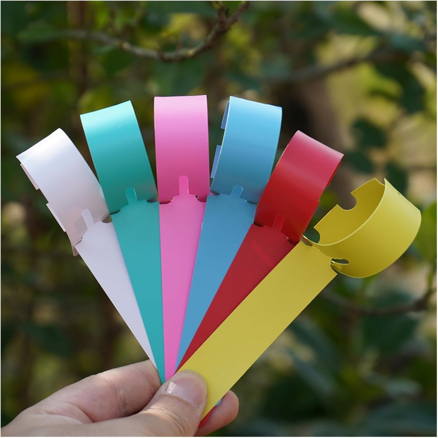Étiquettes Végétales Réutilisables en Plastique pour le Jardin et le Marquage des Arbres