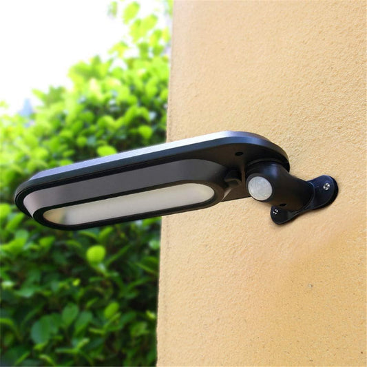 Applique Solaire Avec Détecteur De Mouvement - Éclairage Extérieur Led Pour Le Jardin Et La Terrasse