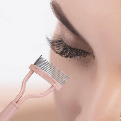 Peigne à Cils de Précision & Séparateur pour des Cils Impeccables