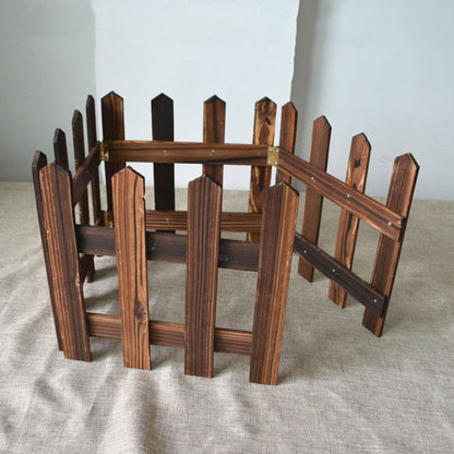 Clôture De Jardin Décorative En Bois Pour Les Parterres Et Les Espaces Extérieurs