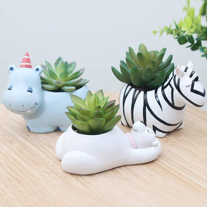 Potées Animales - Des Designs D' Animaux Amusants Pour Les Succulentes Et Les Cactus
