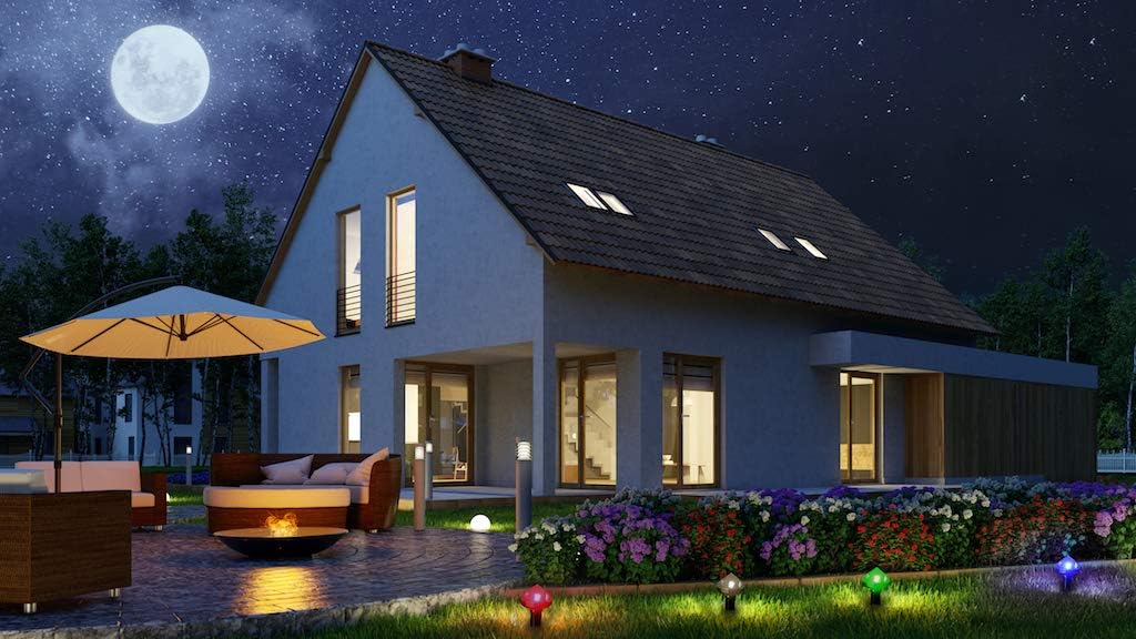 Chasseur D' Animaux à Énergie Solaire pour le Jardin et la Cour - Protection Écologique contre les Souris et les Rongeurs