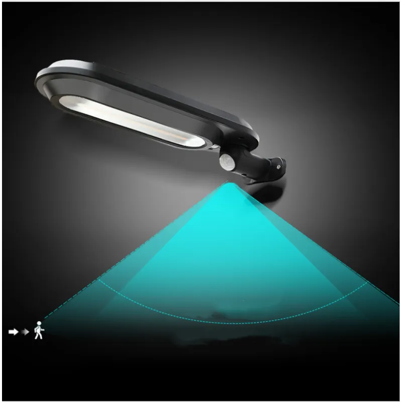 Applique Solaire Avec Détecteur De Mouvement - Éclairage Extérieur Led Pour Le Jardin Et La Terrasse