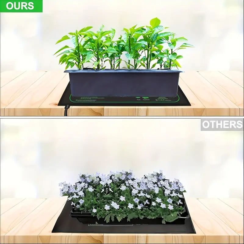Natte Chauffante pour Semis de Plantes - Régulation de la Température pour une Germination et une Croissance Plus Rapides