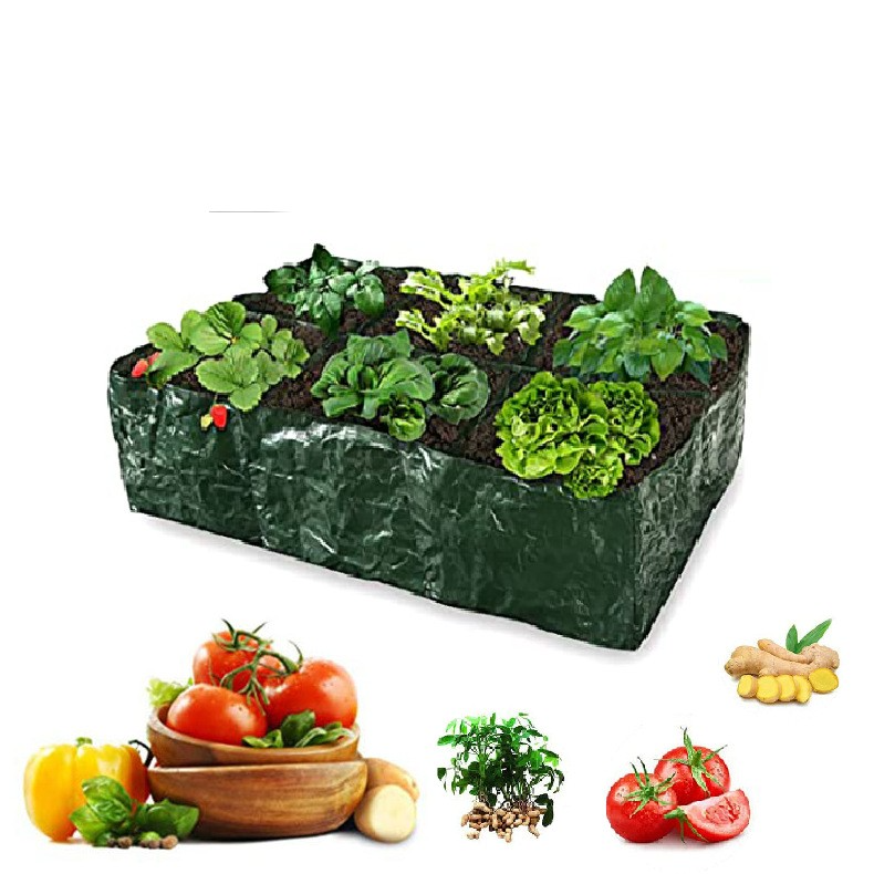 Sac À Plantes À Compartiments Multiples - Rangement Robuste Pour Le Jardin Pour Les Plantes Et Les Herbes Aromatiques