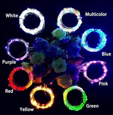Chaînes Lumineuses LED pour Bouteilles - Lumières Décoratives avec Fil Métallique pour un Éclairage Créatif et des Projets Diy