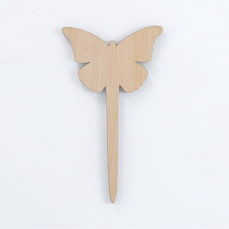 Etiquettes de Plantes en Bois pour le Jardin et le Balcon - Etiquettes Réinscriptibles pour les Herbes et les Plantes