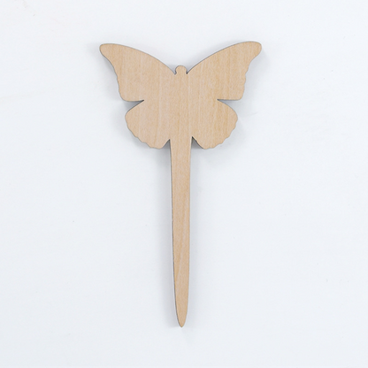 Etiquettes de Plantes en Bois pour le Jardin et le Balcon - Etiquettes Réinscriptibles pour les Herbes et les Plantes