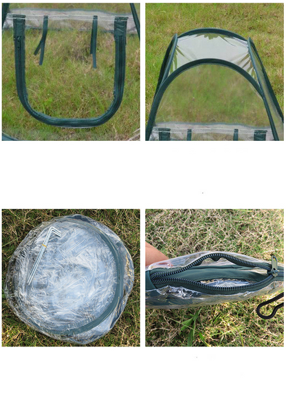 Tente Phytosanitaire Compacte pour les Plantes de Jardin - Serre Transparente