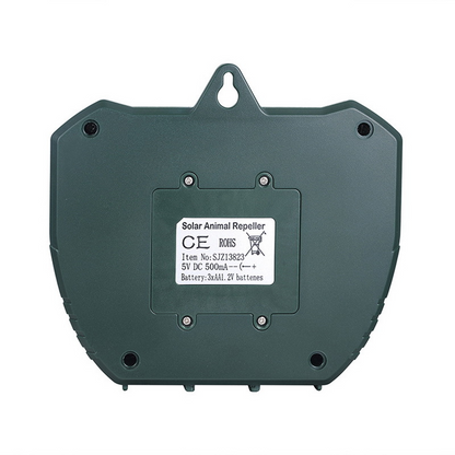 Chasseur de Nuisibles Efficace - Repousse - Animaux Solaire à Ultrasons pour le Jardin