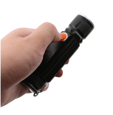Lampe De Poche Magnétique Rechargeable USB - Lampe De Secours À LED Avec Aimant Et Sangle