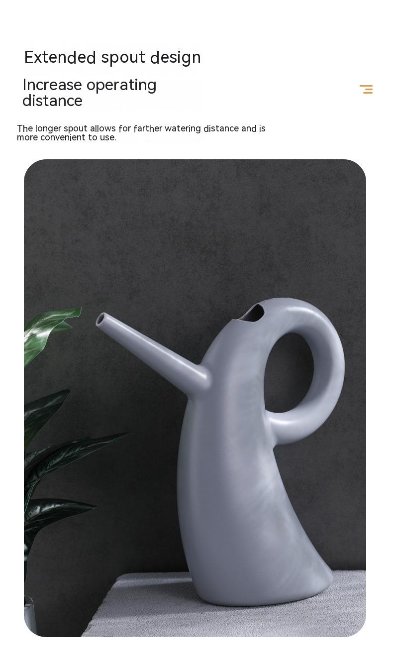 Arrosoir avec Bec Verseur Allongé - Design Élégant pour un Arrosage Précis