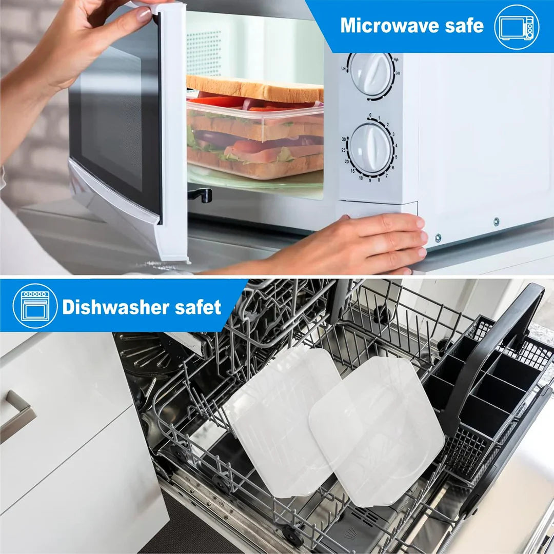 Boîtes à Lunch Anti-fuite (Lot de 4)