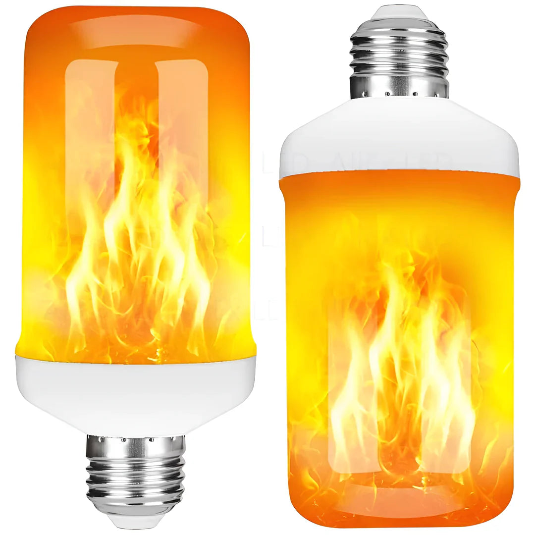 Lampe à Effet de Flamme - Ampoule Led 9w avec Effet de Flamme Réaliste