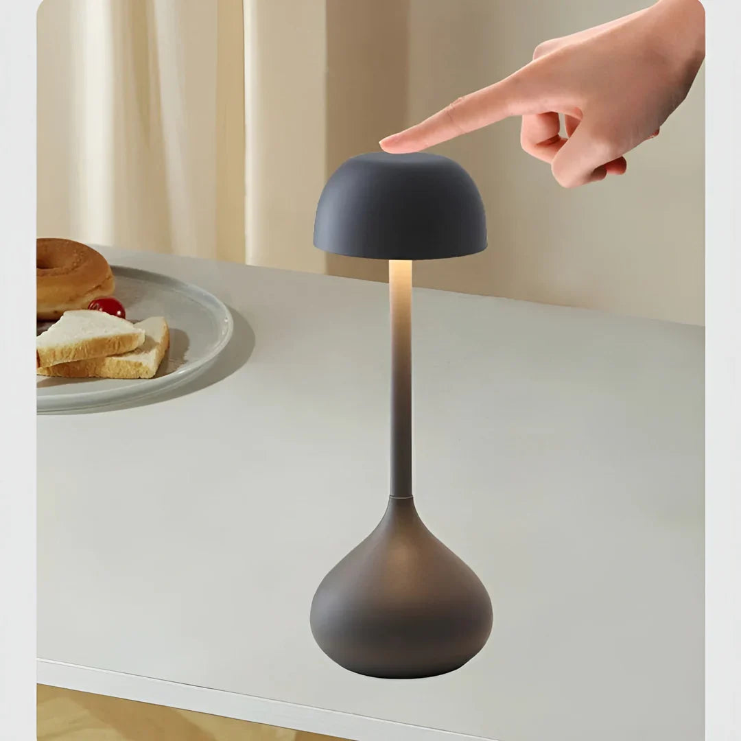 Lampe De Table Champignon À Intensité Variable Sans Fil