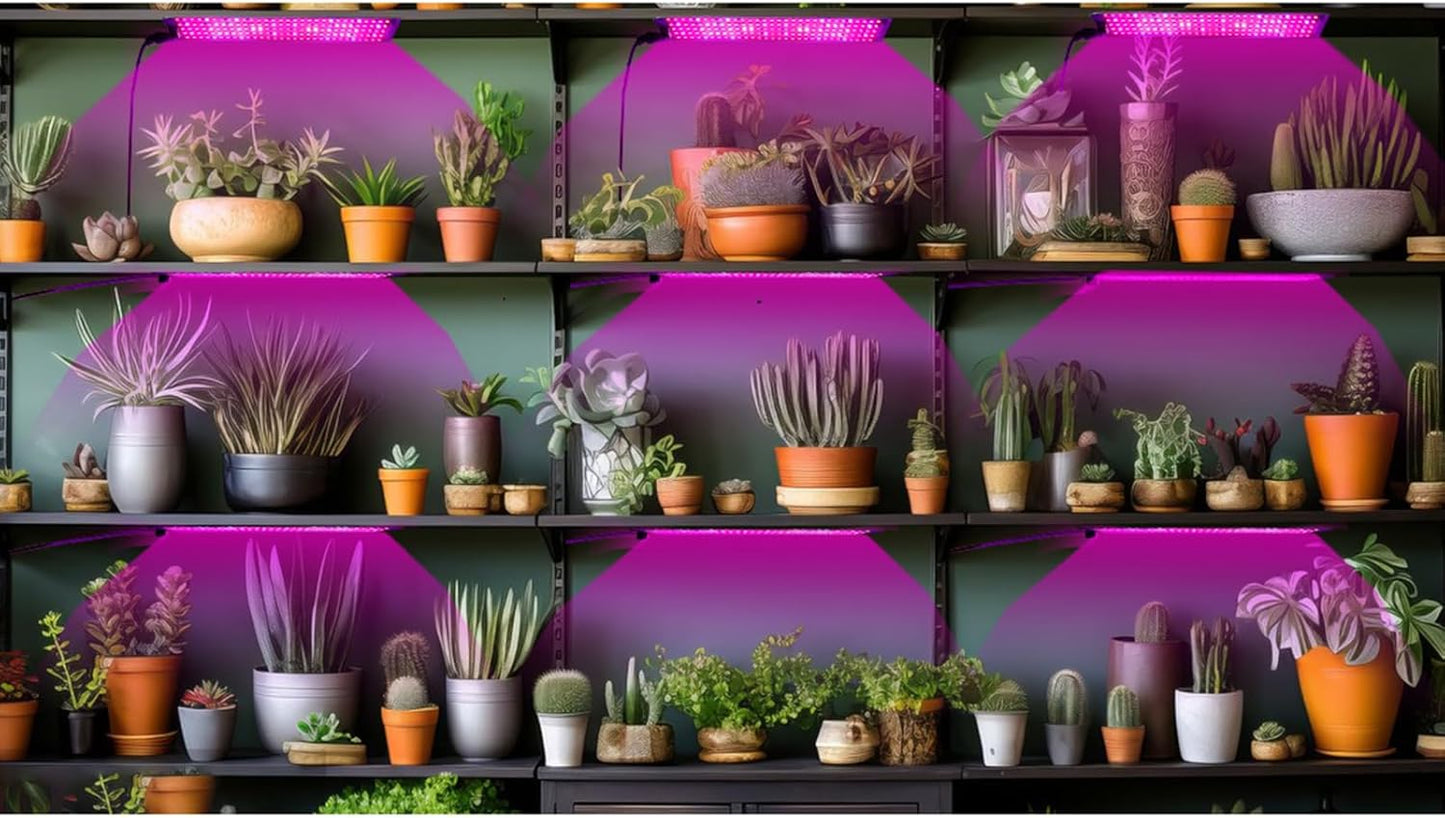 Panneau D' Éclairage Led Quantum pour Plantes pour la Croissance et la Stimulation des Couleurs - avec Mode D' Éclairage Réglable