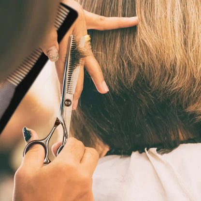 Kit Professionnel de Soins Capillaires | Ciseaux de Coupe et D' Effilage pour des Coiffures Précises