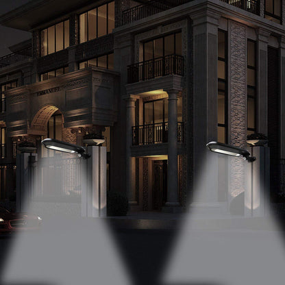 Applique Solaire Avec Détecteur De Mouvement - Éclairage Extérieur Led Pour Le Jardin Et La Terrasse