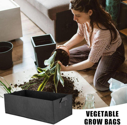 Boîte De Rangement Pliable En Feutre Pour Plantes, Avec Poignées