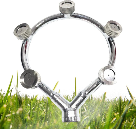 Buse Multi-buses à Anneau en Acier Inoxydable Haute Pression - Embout de Pulvérisation Efficace pour L' Arrosage du Jardin