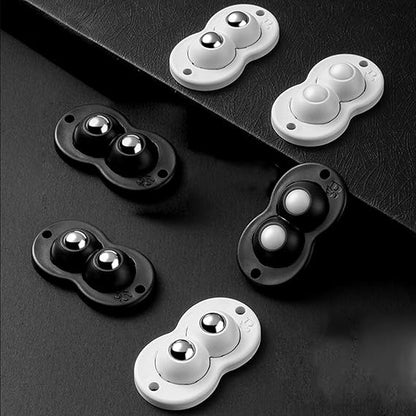 Roue à Rouleaux Autocollante à Usage Général , Jeu de 4 Pièces