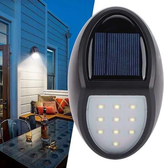 Lampe Murale Solaire à LED pour L' Extérieur - Résistante aux Intempéries , Économe en Énergie et avec Détecteur de Mouvement