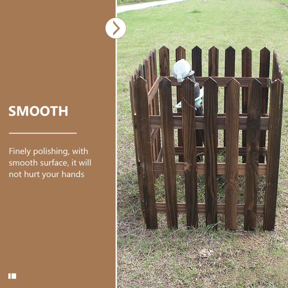 Clôture De Jardin Décorative En Bois Pour Les Parterres Et Les Espaces Extérieurs