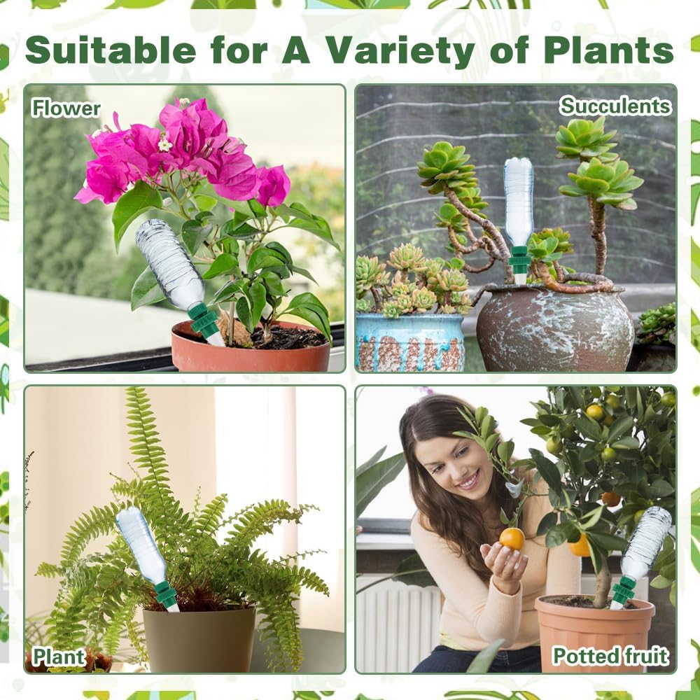 Pointes D' Auto-irrigation pour Plantes - Pointes de Goutte à Goutte Automatiques pour Bouteilles