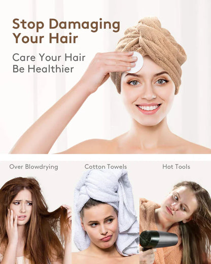 Set de Serviettes de Toilette en Microfibres | Pack de 3 pour un Séchage Rapide