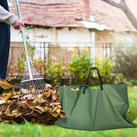 Sac à Déchets de Jardin Pliable - Sac de Collecte Robuste pour les Feuilles et les Déchets de Jardin