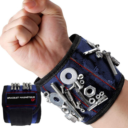 Bracelet Porte-Outils Magnétique Pour Vis Et Clous