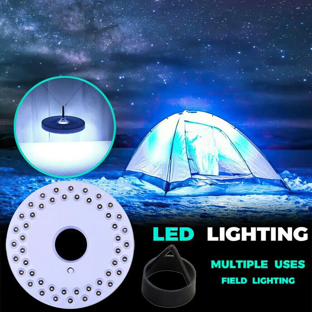 Lampe de Camping Solaire à LED - Éclairage de Tente Portable et Suspendu pour les Activités de Plein Air