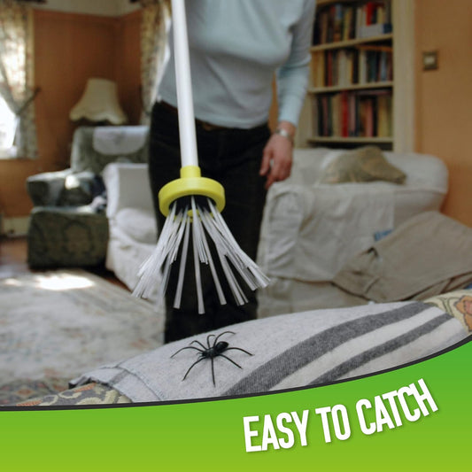 Un Outil Pratique Pour Éliminer Les Insectes - Piège À Insectes Avec Poignée Télescopique Pour Une Utilisation Sûre