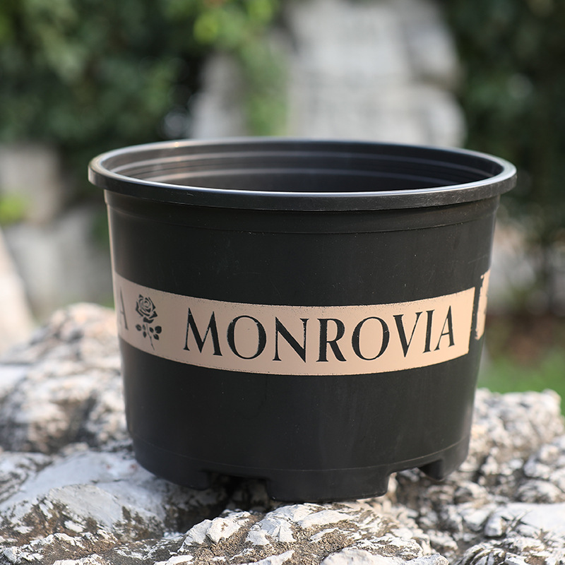 Pot de Plantes Robuste en Plastique - Pot de Fleurs Résistant aux Intempéries pour le Jardin et le Balcon