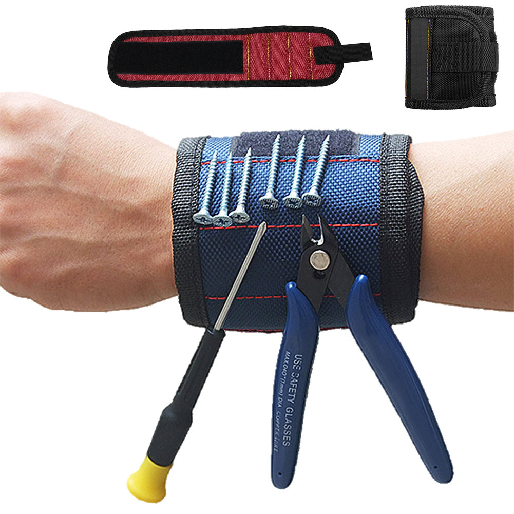 Bracelet Porte-Outils Magnétique Pour Vis Et Clous