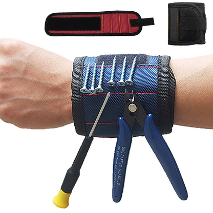 Bracelet Porte-Outils Magnétique Pour Vis Et Clous