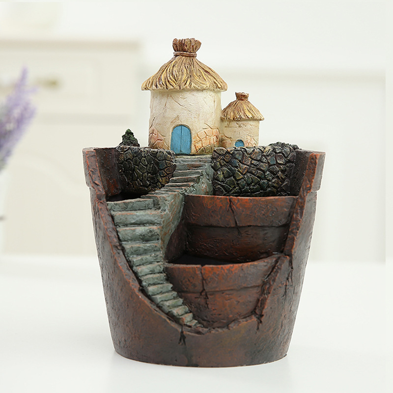 Pot De Fleurs Décoratif Succulent Pour Mini Jardin - Pot De Plantes Bonsaï Pour Micro-Paysage Et Jardin